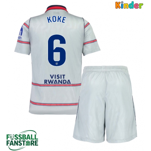 Atletico Madrid Koke #6 Replik 3rd trikot Kinder 2026-27 Kurzarm (+ Kurze Hosen)